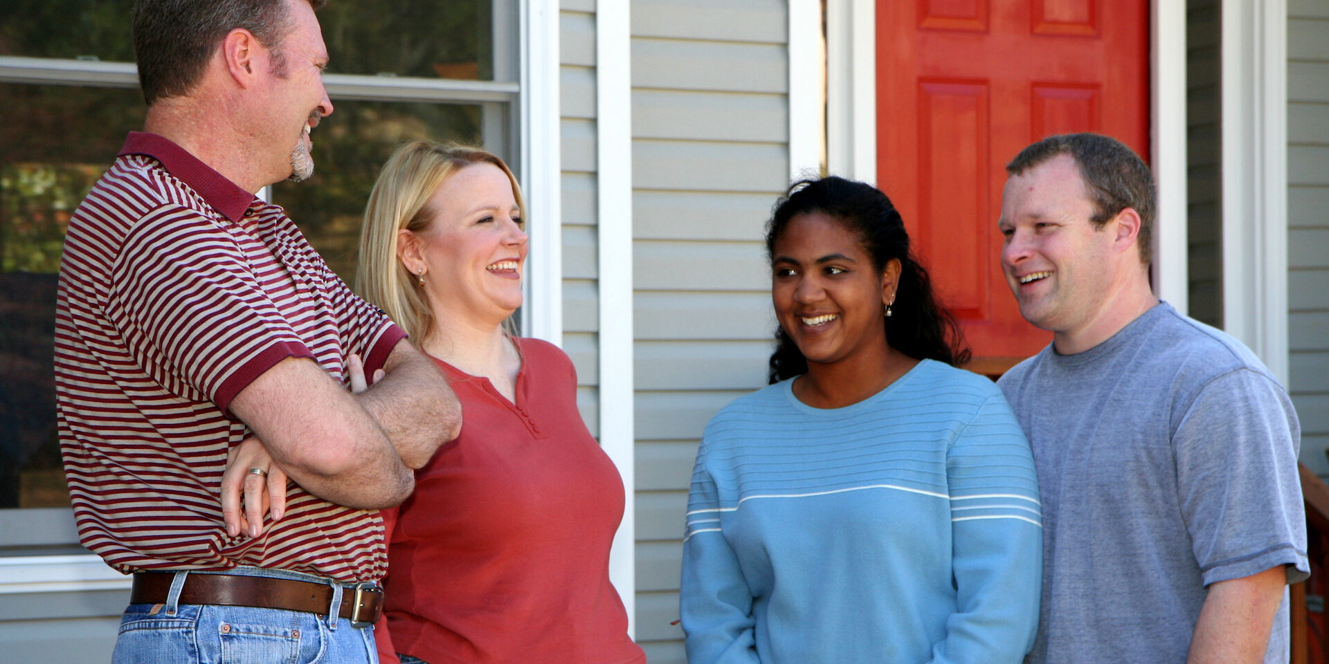 Two Happy Couples refer your neighbors