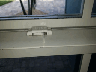 Window Left Unlatched Possible Burgler