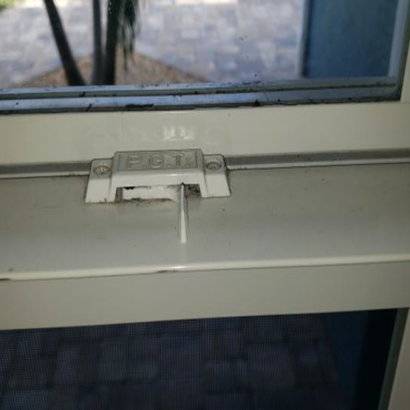 Window Left Unlatched Possible Burgler